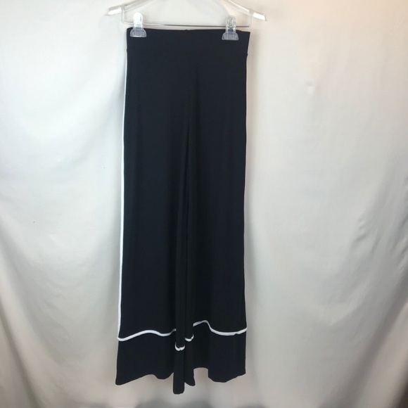 ASOS DESIGN wide leg pants with contrast binding - Picture 4 of 6